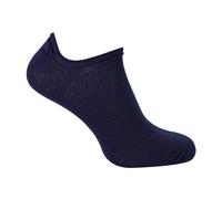 Steven Men's Merino Wool No Show Socks Invisible Low Cut Warm Footsies Socks in Navy | Size: 6-8 Steven Navy 6-8
