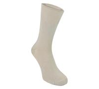 Steven Mens Bamboo Sensory Socks - Soft Seamless Design for All Day Comfort Socks - 7-9 UK - Beige