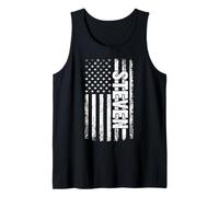 Steven Personal Name American Flag Retro Men Women Funny Tank Top
