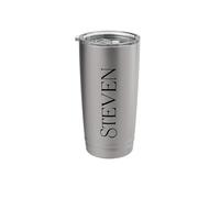 Steven Personalized Name Stainless Steel Insulated Tumbler