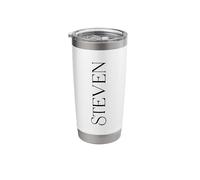 Steven Personalized Name Stainless Steel Insulated Tumbler