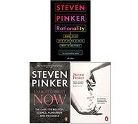 Steven Pinker Collection 3 Books Set (Rationality [Hardcover], Enlightenment Now, The Sense of Style)