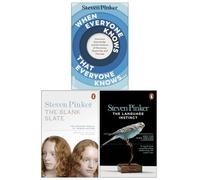 Steven Pinker Collection 3 Books Set (When Everyone Knows That Everyone Knows, The Blank Slate & The Language Instinct)