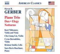 Steven R. Gerber : Steven R. Gerber: Piano Trio CD (2009) NEW Great Value