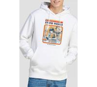 Steven Rhodes A Cure For Stupid People Hoodie, White | Size: Large Steven Rhodes White L