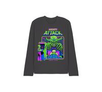 Steven Rhodes Anxiety Attack Long Sleeve T-Shirt, Black | Size: Medium Steven Rhodes Black M