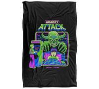 Steven Rhodes Anxiety Attack Silky Touch Super Soft Throw Blanket 91 X 147 Cm