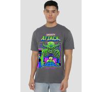 Steven Rhodes Anxiety Attack T-Shirt, Charcoal | Size: XL Steven Rhodes Charcoal XL