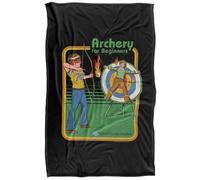 Steven Rhodes Archery For Beginners Silky Touch Super Soft Throw Blanket 91 X 147 Cm