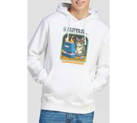 Steven Rhodes As Purr My Last Email Unisex Hoodie, White, Large