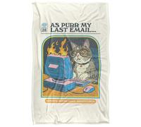 Steven Rhodes As Purr My Last Email Silky Touch Super Soft Throw Blanket 91 X 147 Cm