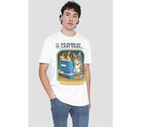 Steven Rhodes As Purr My Last Email T-Shirt, White | Size: 4XL Steven Rhodes White 4XL