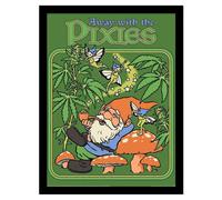Steven Rhodes Away With The Pixies Framed Poster Steven Rhodes Multicolor