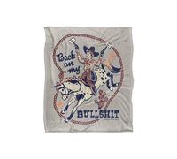 Steven Rhodes Back On My Bullshit Silky Touch Super Soft Throw Blanket 91 X 147 Cm