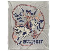Steven Rhodes Back On My Bullshit Silky Touch Super Soft Throw Blanket 152 X 127 Cm