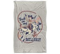 Steven Rhodes Back On My Bullshit Silky Touch Super Soft Throw Blanket 91 X 147 Cm