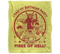 Steven Rhodes Birthday In Hell Silky Touch Super Soft Throw Blanket 152 X 127 Cm