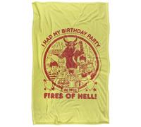 Steven Rhodes Birthday In Hell Silky Touch Super Soft Throw Blanket 91 X 147 Cm