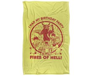 Steven Rhodes Birthday In Hell Silky Touch Super Soft Throw Blanket 91 X 147 Cm