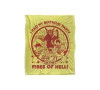 Steven Rhodes Birthday In Hell Silky Touch Super Soft Throw Blanket | Size: Large Steven Rhodes Multicolor Large