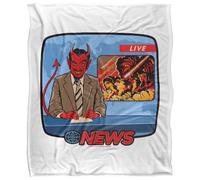 Steven Rhodes Breaking News Silky Touch Super Soft Throw Blanket 152 X 127 Cm