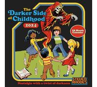 Steven Rhodes Calendar 2024 (Darker Side of Childhood Design) - Month to a View Planner 30cm x 30cm - Official Merchandise
