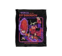 Steven Rhodes Cat Dimension Silky Touch Super Soft Throw Blanket | Size: Large Steven Rhodes Multicolor Large