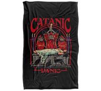 Steven Rhodes Catanic Panic Silky Touch Super Soft Throw Blanket 91 X 147 Cm