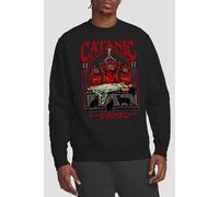 Steven Rhodes Catanic Panic Sweatshirt, Black | Size: XL Steven Rhodes Black XL
