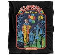 Steven Rhodes Clowns Are Funny Silky Touch Super Soft Throw Blanket 152 X 127 Cm