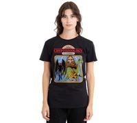 Steven Rhodes Cryptozoology for Beginners Ladies T Shirt, Black, Large