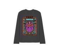 Steven Rhodes Cult Book Club Long Sleeve T-Shirt, Black | Size: Medium Steven Rhodes Black M