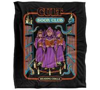 Steven Rhodes Cult Book Club Silky Touch Super Soft Throw Blanket 152 X 127 Cm