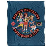 Steven Rhodes D.D.R.C. Death Daughters Rollerskate Club Silky Touch Super Soft Throw Blanket 152 X 127 Cm