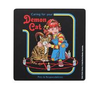 Steven Rhodes Demon Cat Coaster in Black Steven Rhodes Black