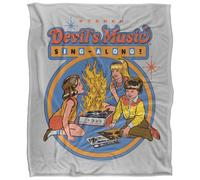 Steven Rhodes Devils Music Singalong Silky Touch Super Soft Throw Blanket 152 X 127 Cm