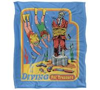 Steven Rhodes Diving For Treasure Silky Touch Super Soft Throw Blanket 152 X 127 Cm