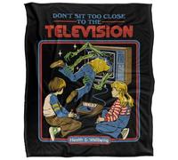 Steven Rhodes Dont Sit Too Close Silky Touch Super Soft Throw Blanket 152 X 127 Cm
