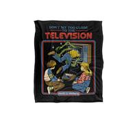 Steven Rhodes Dont Sit Too Close Silky Touch Super Soft Throw Blanket | Size: Large Steven Rhodes Multicolor Large