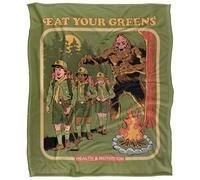 Steven Rhodes Eat Your Greens Silky Touch Super Soft Throw Blanket 152 X 127 Cm
