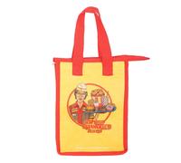 Steven Rhodes Eat Your Worries Lunch Bag in Bright Yellow Steven Rhodes Bright Yellow One Size