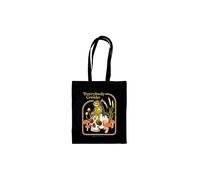Steven Rhodes Everybody Croaks Tote Bag in Black Steven Rhodes Black One Size