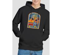 Steven Rhodes Everyones Doing The Spiderwalk Unisex Hoodie, Black, Medium