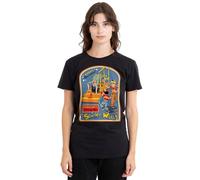 Steven Rhodes Everyones Doing The Spiderwalk Ladies T Shirt, Black, Medium