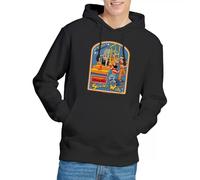 Steven Rhodes Everyones Doing The Spiderwalk Unisex Hoodie, Black, Small