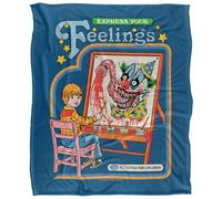 Steven Rhodes Express Your Feelings Silky Touch Super Soft Throw Blanket 152 X 127 Cm