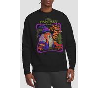 Steven Rhodes Fantasy Land Sweatshirt, Black | Size: Large Steven Rhodes Black L