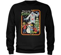 Steven Rhodes Fun In The Snow Sweatshirt Black