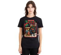 Steven Rhodes Fun with Krampus Ladies T Shirt, Black, Medium