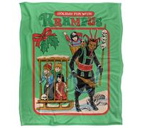 Steven Rhodes Fun With Krampus Silky Touch Super Soft Throw Blanket 152 X 127 Cm